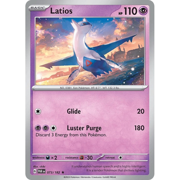Latios - Paradox Rift (Rare) [PAR-73] English / Near Mint / Normal
