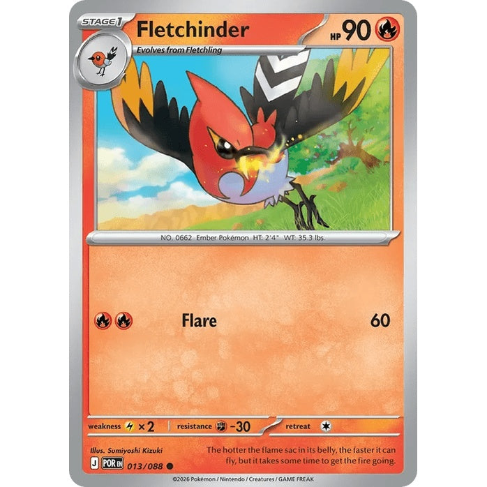 Fletchinder - Perfect Order (Common) [POR-13] English / Near Mint / Normal