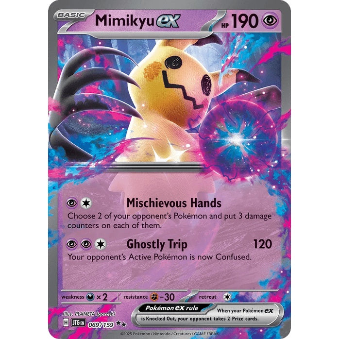 Mimikyu ex - Journey Together (Double Rare) [JTG-69] English / Near Mint / Normal