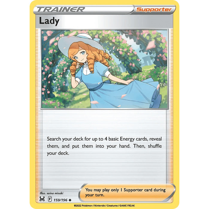 Lady - Lost Origin (Uncommon) [LOR-159] English / Near Mint / Normal