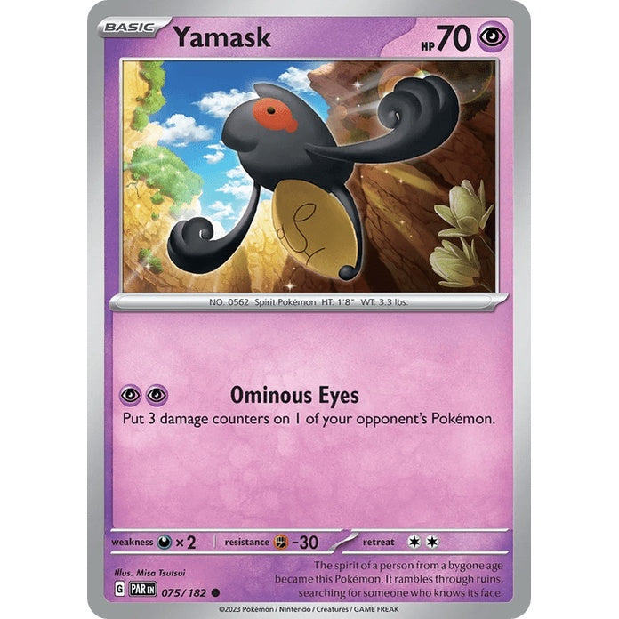 Yamask - Paradox Rift (Common) [PAR-75] English / Near Mint / Normal