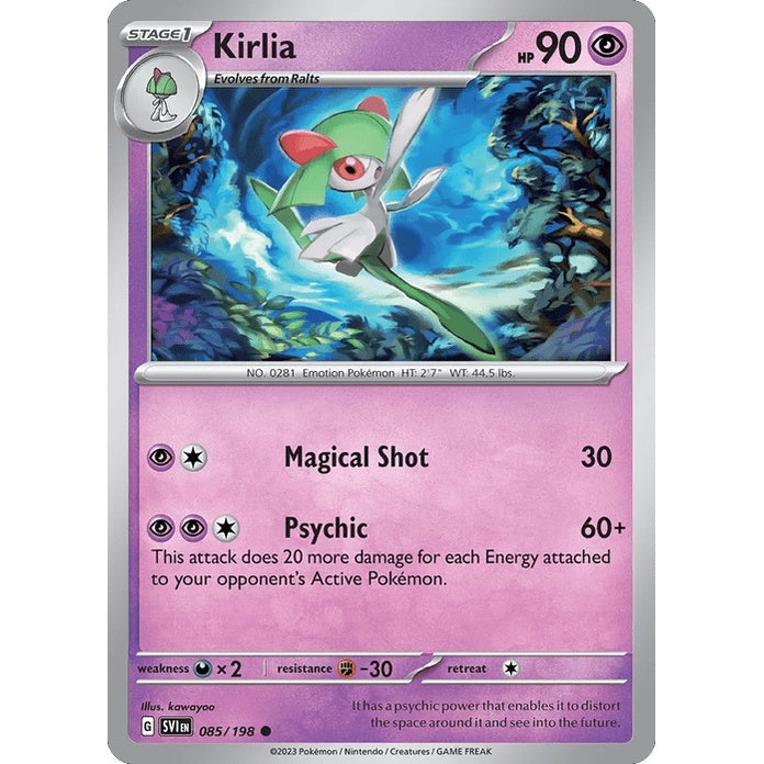 Kirlia - Scarlet & Violet (Common) [SVI-85] English / Near Mint / Normal