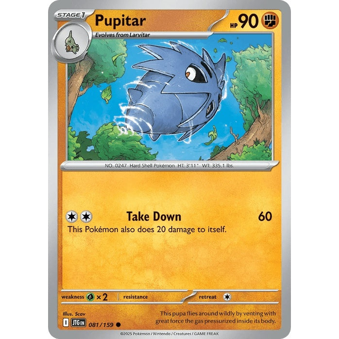 Pupitar - Journey Together (Common) [JTG-81] English / Near Mint / Normal