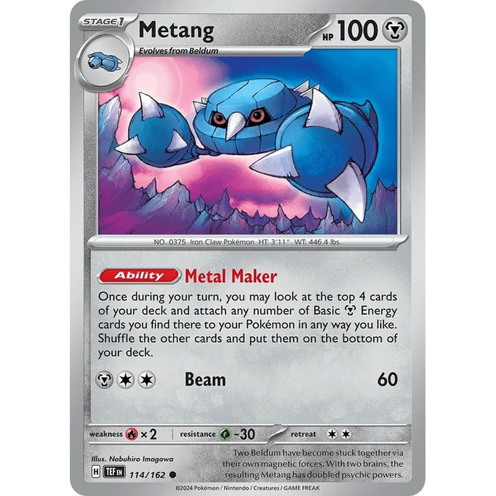 Metang - Temporal Forces (Common) [TEF-114] English / Near Mint / Normal