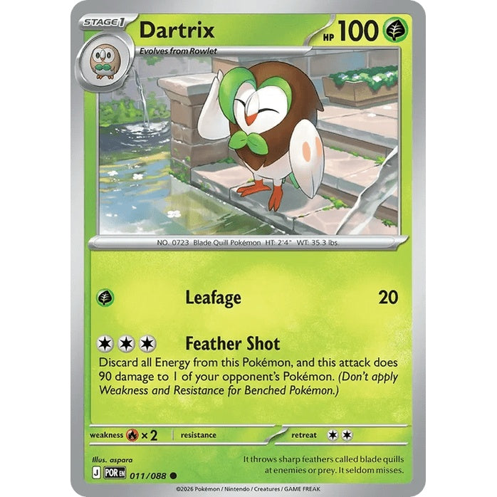 Dartrix - Perfect Order (Common) [POR-11] English / Near Mint / Normal