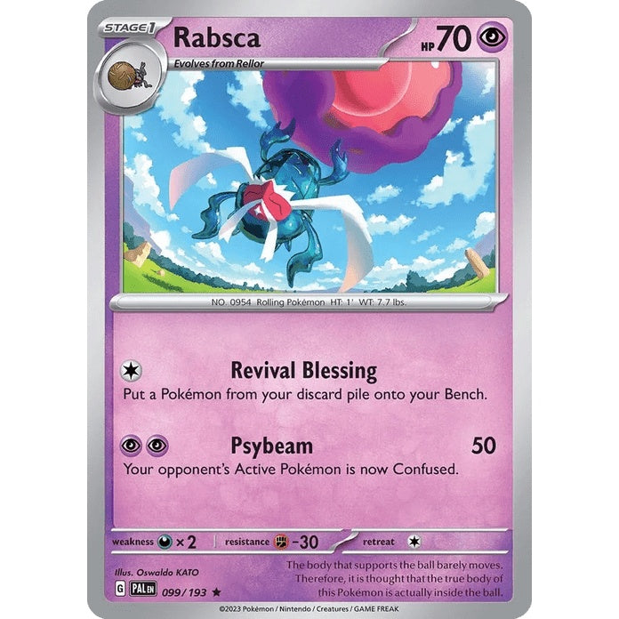 Rabsca - Paldea Evolved (Rare) [PAL-99] English / Near Mint / Normal