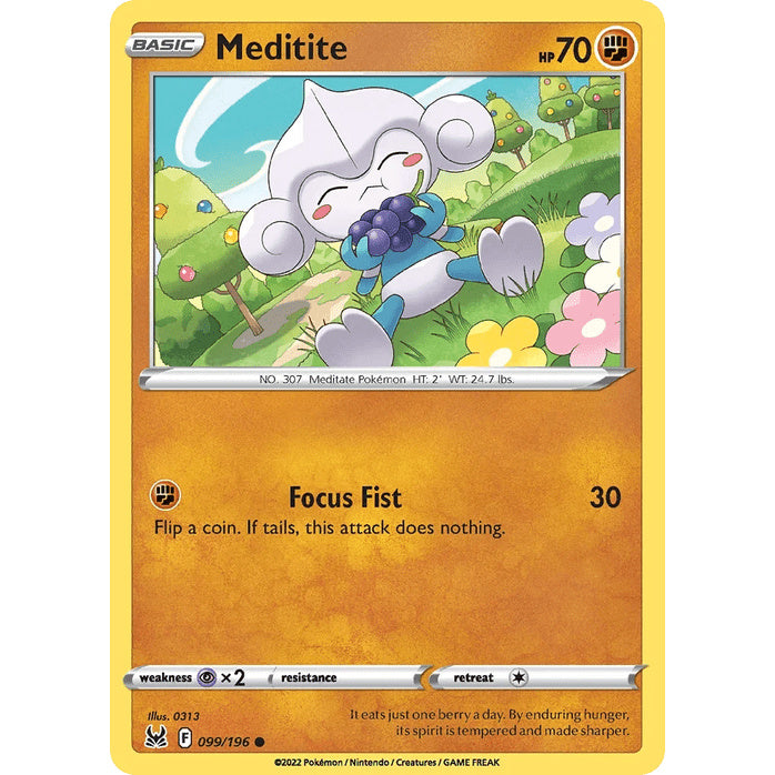 Meditite - Lost Origin (Common) [LOR-99] English / Near Mint / Normal