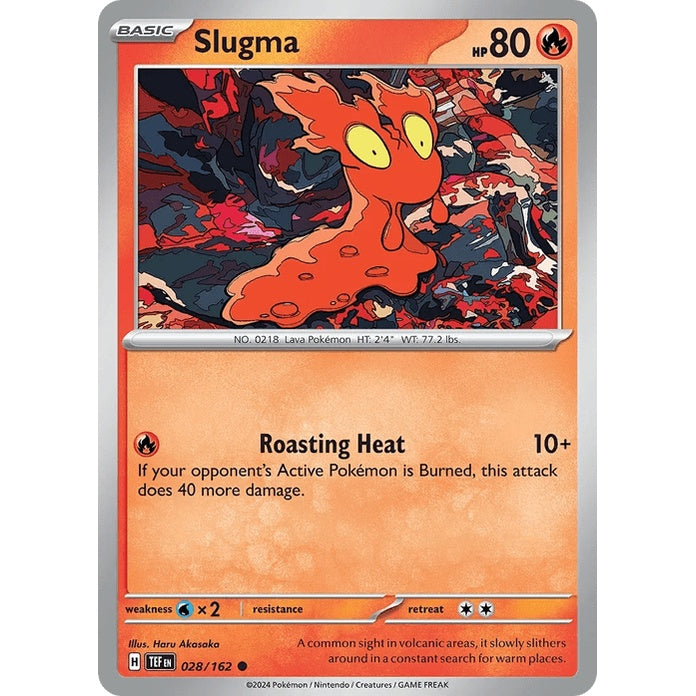 Slugma - Temporal Forces (Common) [TEF-28] English / Near Mint / Normal