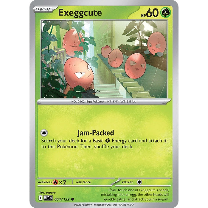 Exeggcute - Mega Evolution (Common) [MEG-4] English / Near Mint / Normal