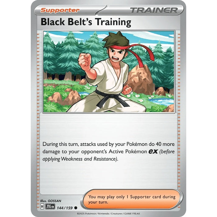 Black Belt's Training - Journey Together (Common) [JTG-144] English / Near Mint / Normal