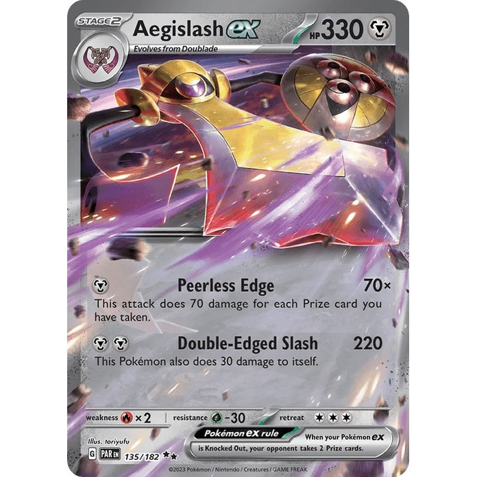 Aegislash ex - Paradox Rift (Double Rare) [PAR-135] English / Near Mint / Normal