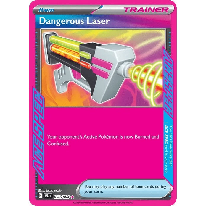Dangerous Laser - Shrouded Fable (ACE SPEC Rare) [SFA-58] English / Near Mint / Normal