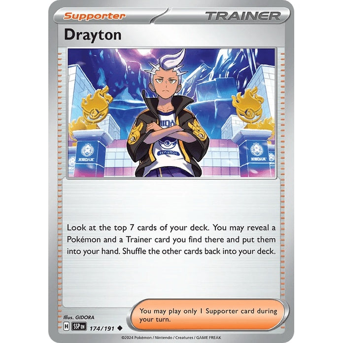 Drayton - Surging Sparks (Uncommon) [SSP-174] English / Near Mint / Normal