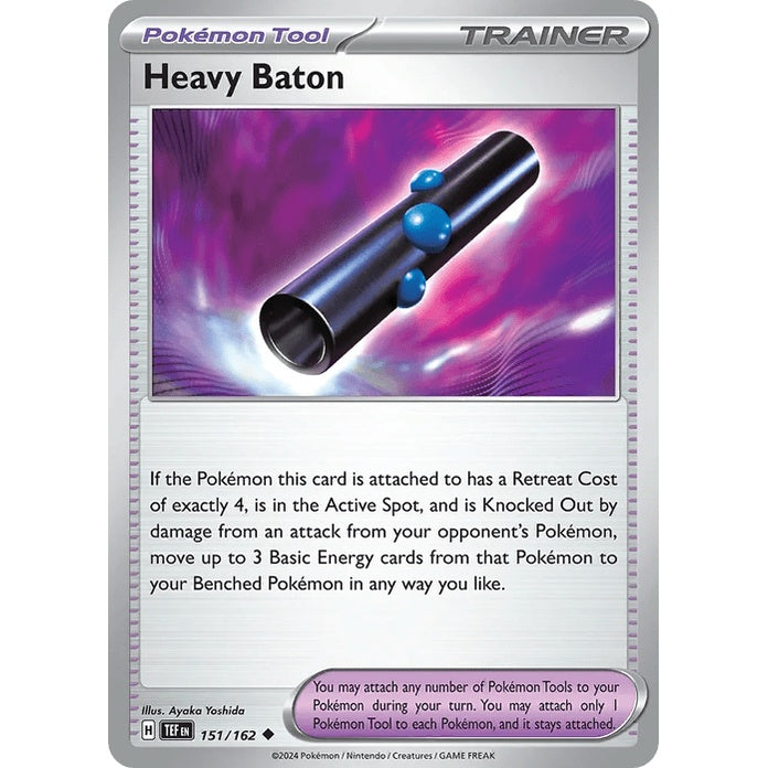 Heavy Baton - Temporal Forces (Uncommon) [TEF-151] English / Near Mint / Normal