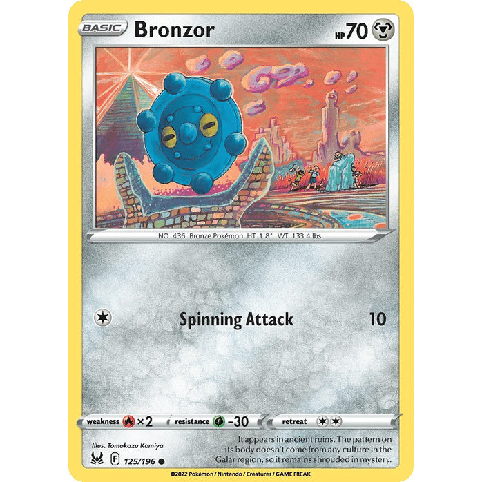 Bronzor - Lost Origin (Common) [LOR-125] English / Near Mint / Normal
