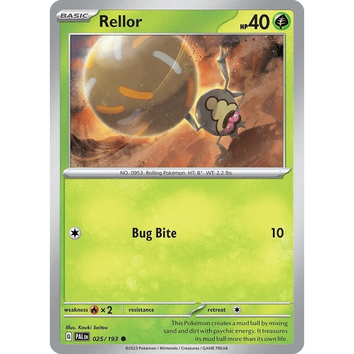 Rellor - Paldea Evolved (Common) [PAL-25] English / Near Mint / Normal