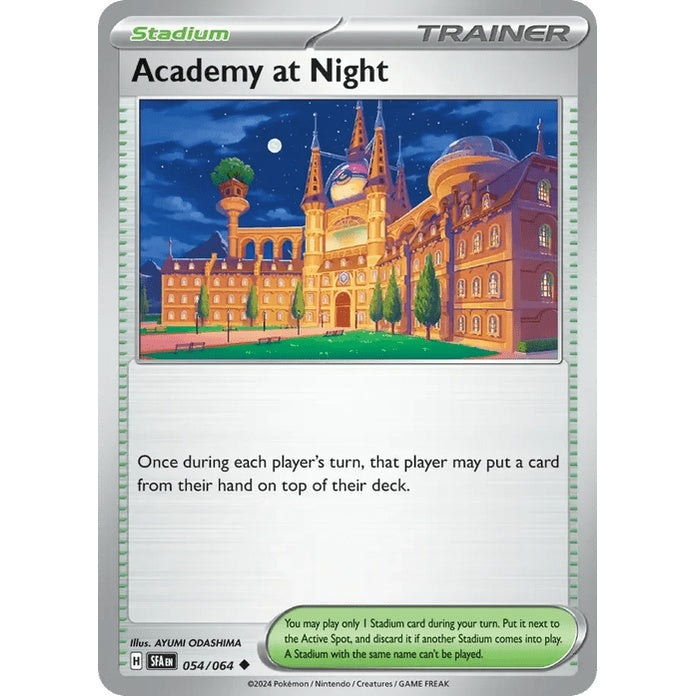 Academy at Night - Shrouded Fable (Uncommon) [SFA-54] English / Near Mint / Normal