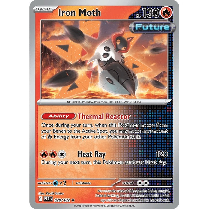 Iron Moth - Paradox Rift (Rare) [PAR-28] English / Near Mint / Normal