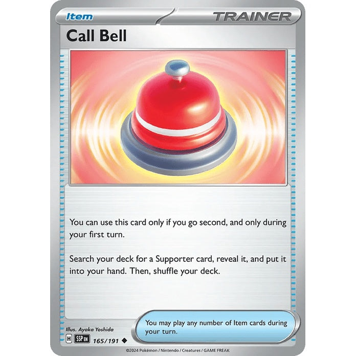Call Bell - Surging Sparks (Uncommon) [SSP-165] English / Near Mint / Normal