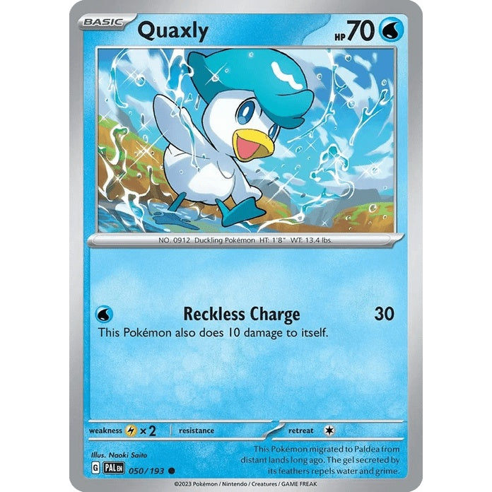Quaxly - Paldea Evolved (Common) [PAL-50] English / Near Mint / Normal