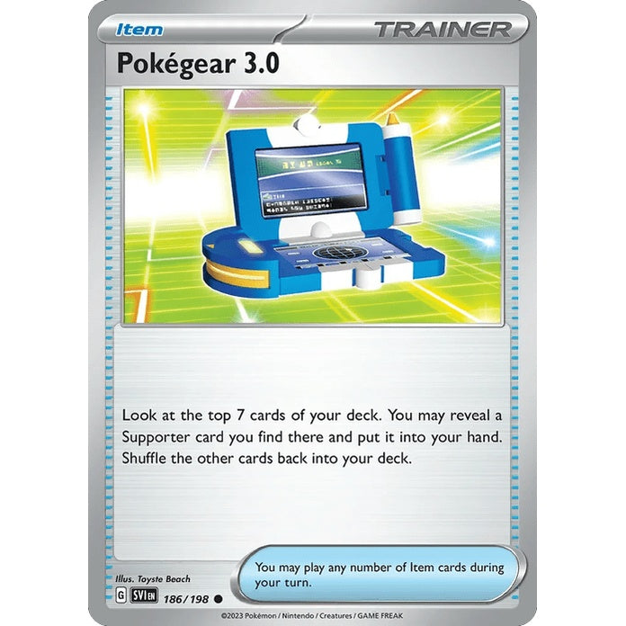 Pokégear 3.0 - Scarlet & Violet (Common) [SVI-186] English / Near Mint / Normal
