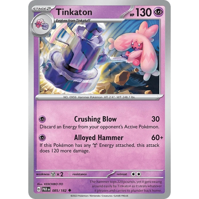 Tinkaton - Paradox Rift (Uncommon) [PAR-85] English / Near Mint / Normal
