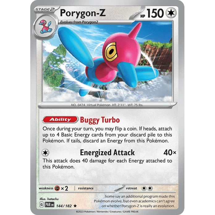 Porygon-Z - Paradox Rift (Rare) [PAR-144] English / Near Mint / Normal