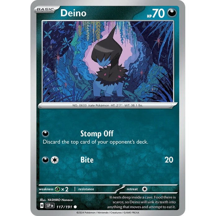 Deino - Surging Sparks (Common) [SSP-117] English / Near Mint / Normal