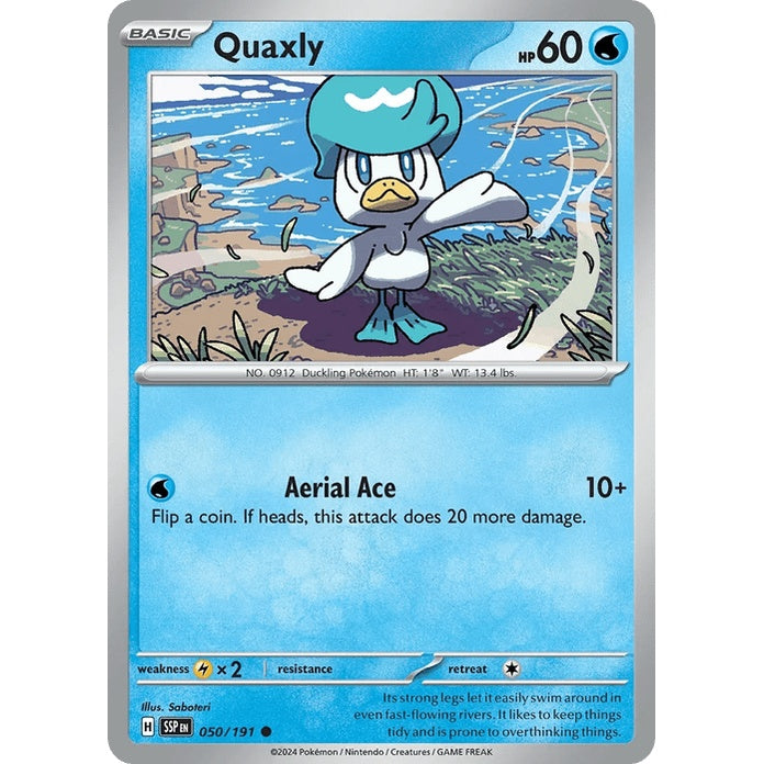 Quaxly - Surging Sparks (Common) [SSP-50] English / Near Mint / Normal