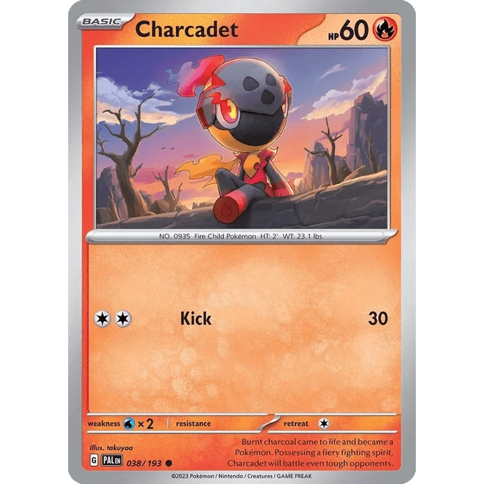 Charcadet - Paldea Evolved (Common) [PAL-38] English / Near Mint / Normal