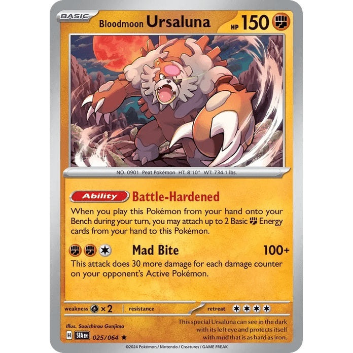 Bloodmoon Ursaluna - Shrouded Fable (Rare) [SFA-25] English / Near Mint / Normal