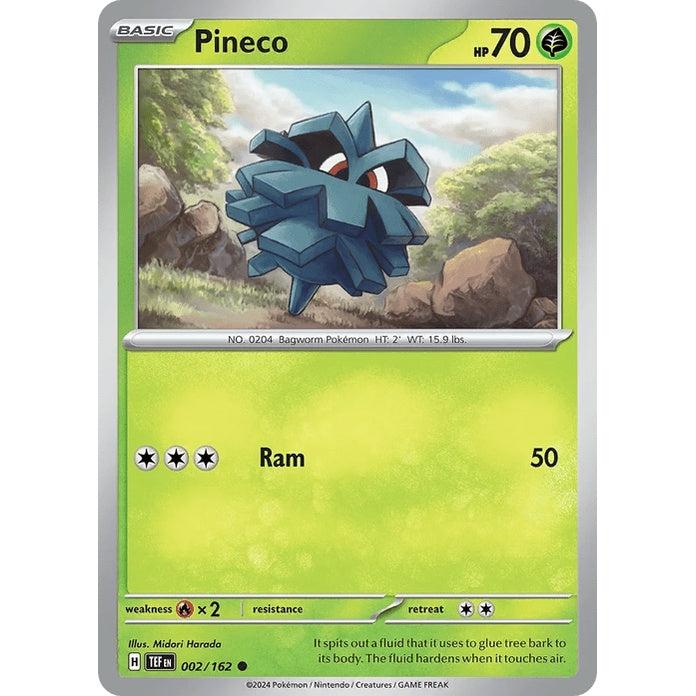Pineco - Temporal Forces (Common) [TEF-2] English / Near Mint / Normal