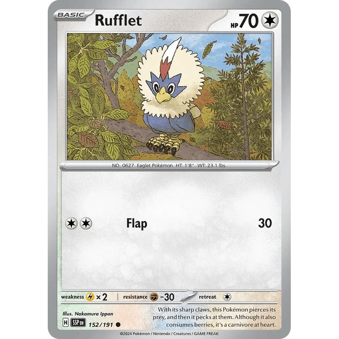 Rufflet - Surging Sparks (Common) [SSP-152] English / Near Mint / Normal