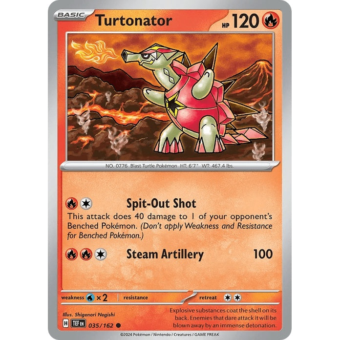 Turtonator - Temporal Forces (Common) [TEF-35] English / Near Mint / Normal
