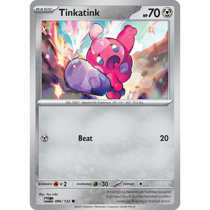 Tinkatink - Mega Evolution (Common) [MEG-96] English / Near Mint / Normal