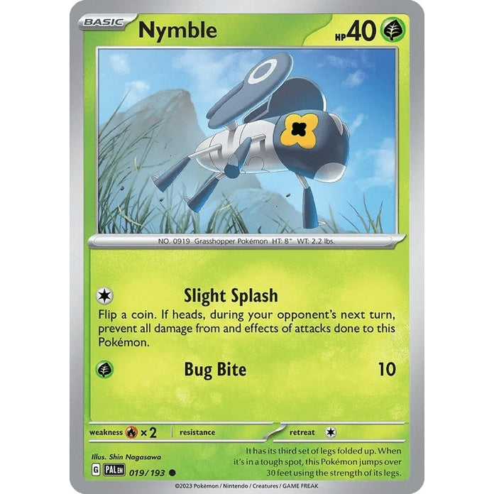 Nymble - Paldea Evolved (Common) [PAL-19] English / Near Mint / Normal