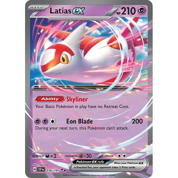 Latias ex - Surging Sparks (Double Rare) [SSP-76] English / Near Mint / Normal