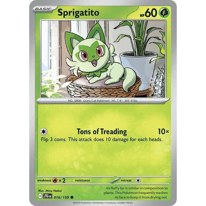 Sprigatito - Journey Together (Common) [JTG-16] English / Near Mint / Normal