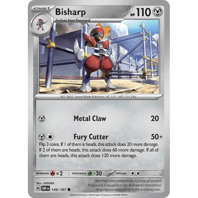 Bisharp - Obsidian Flames (Common) [OBF-149] English / Near Mint / Normal