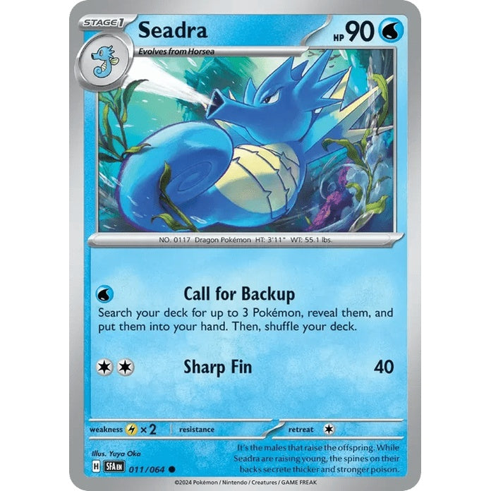 Seadra - Shrouded Fable (Common) [SFA-11] English / Near Mint / Normal