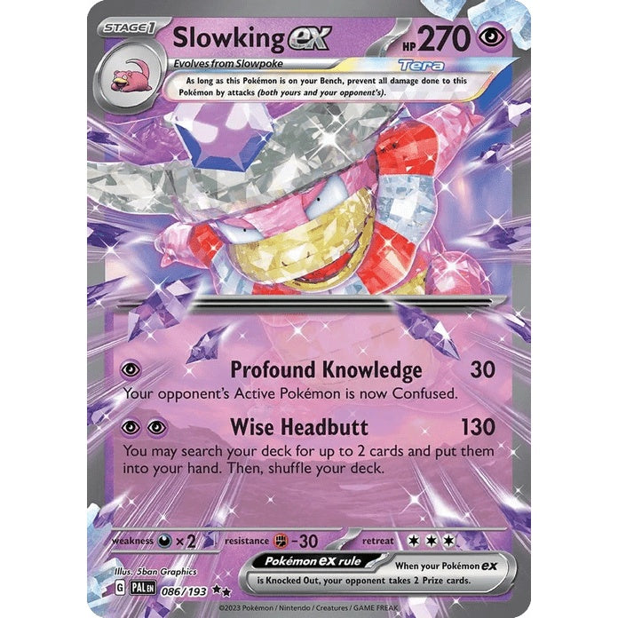 Slowking ex - Paldea Evolved (Double Rare) [PAL-86] English / Near Mint / Normal