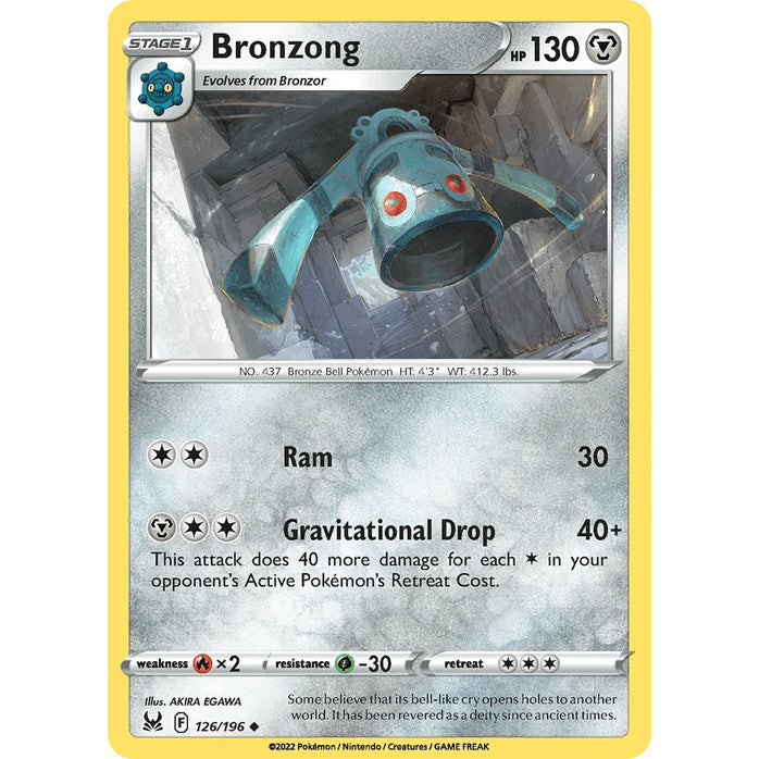 Bronzong - Lost Origin (Uncommon) [LOR-126] English / Near Mint / Normal