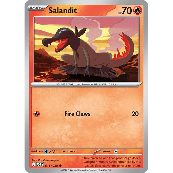 Salandit - Perfect Order (Common) [POR-15] English / Near Mint / Normal