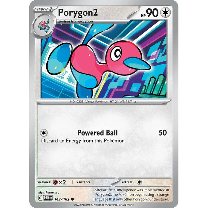 Porygon2 - Paradox Rift (Common) [PAR-143] English / Near Mint / Normal
