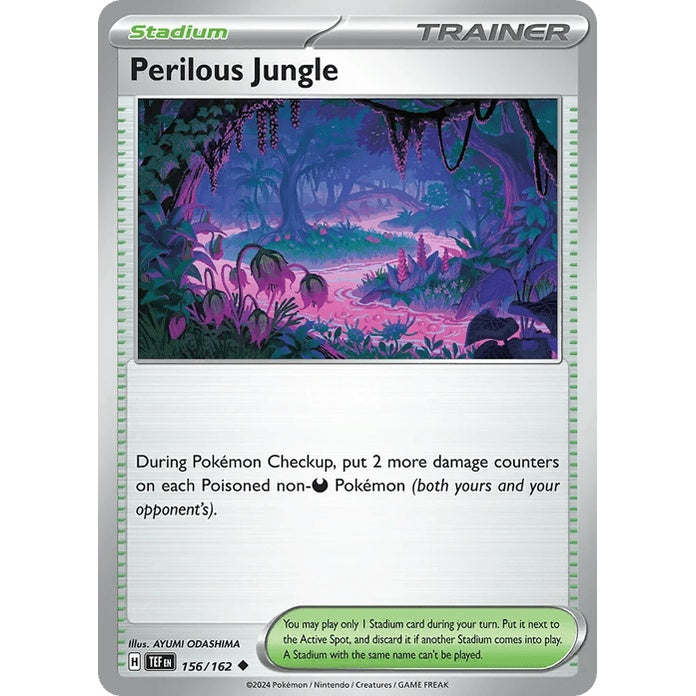 Perilous Jungle - Temporal Forces (Uncommon) [TEF-156] English / Near Mint / Normal