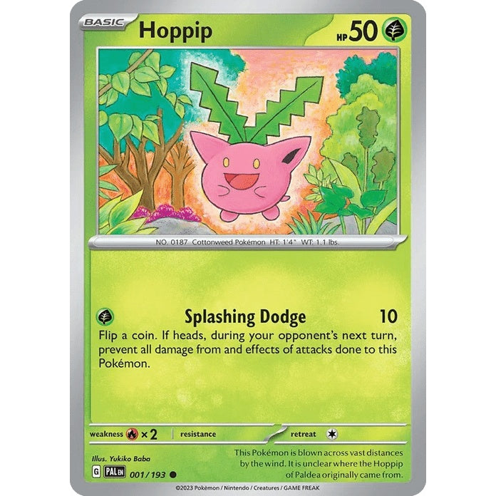 Hoppip - Paldea Evolved (Common) [PAL-1] English / Near Mint / Normal