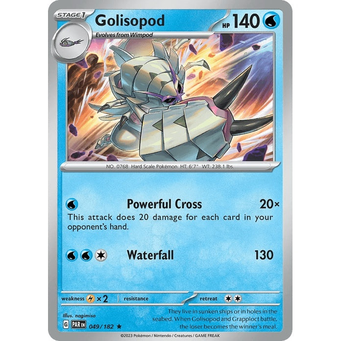 Golisopod - Paradox Rift (Rare) [PAR-49] English / Near Mint / Normal