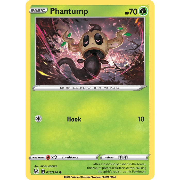 Phantump - Lost Origin (Common) [LOR-16] English / Near Mint / Normal