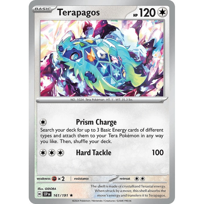 Terapagos - Surging Sparks (Rare) [SSP-161] English / Near Mint / Normal