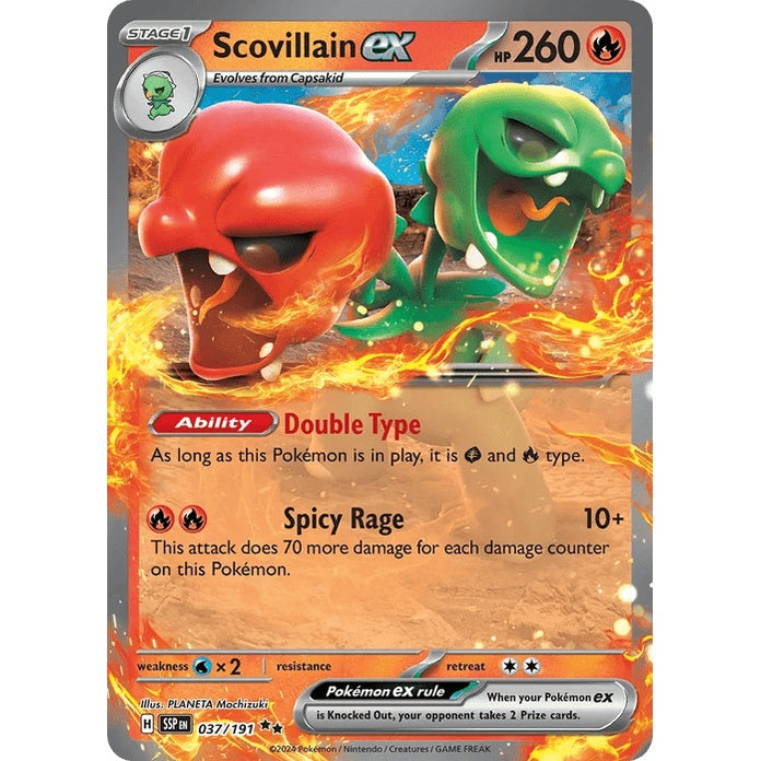 Scovillain ex - Surging Sparks (Double Rare) [SSP-37] English / Near Mint / Normal